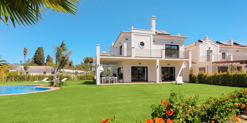 Garden. Exterior. Oasis de Guadalmina Baja - Luxury villas in Marbella. House 8.