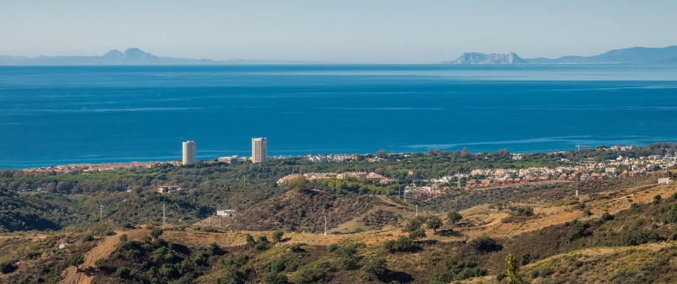 Uitzicht op zee vanuit Ocean View Marbella